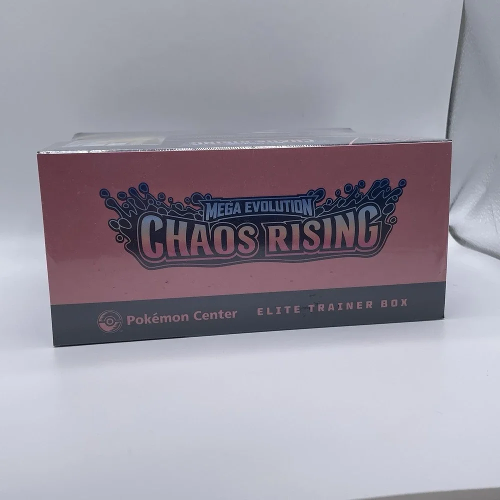 Pokemon TCG Chaos Rising Pokemon Center ETB Elite Trainer Box SEALED